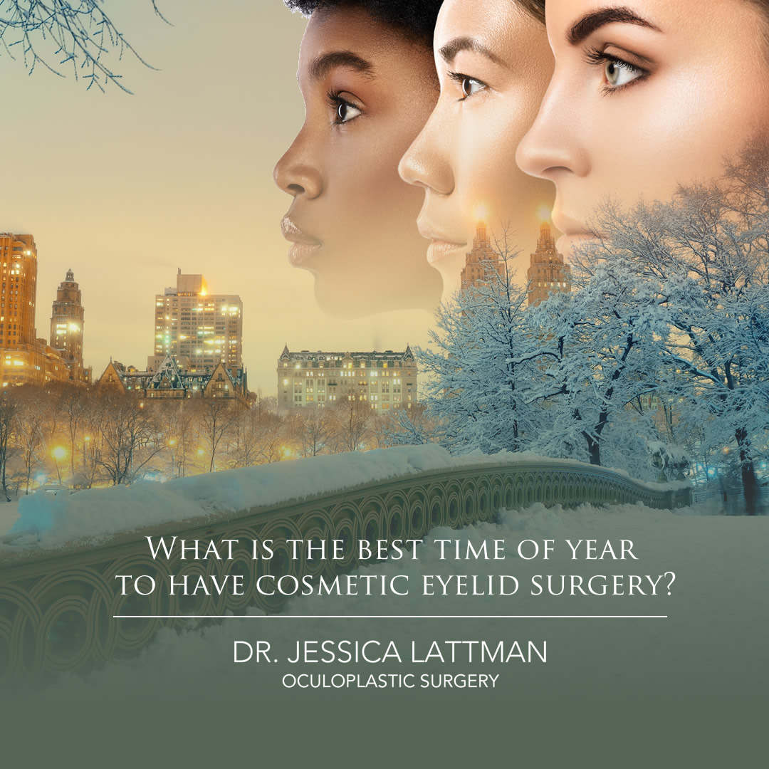 Winter Cosmetic Eyelid Surgery
